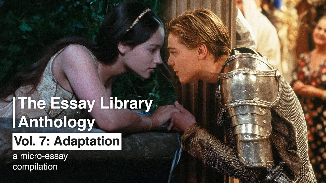 YouTube Thumbnail - &quot;19 Video Essays About Adaptation&quot;